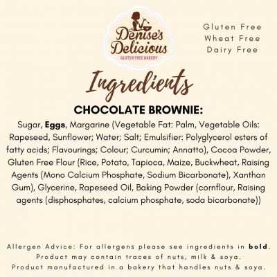 Denise's Delicious Gluten Free Chocolate Brownie & Coconut Macaroon Mixed Case